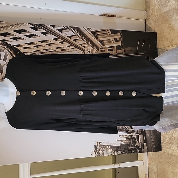 Zenana GUC Women's Button Down Dress with Pockets Size Large - Picture 2 of 5